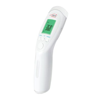 Elektronische Infrarot Thermometer Berührungslose IR-Sensorsonde Bluetooth Weiß