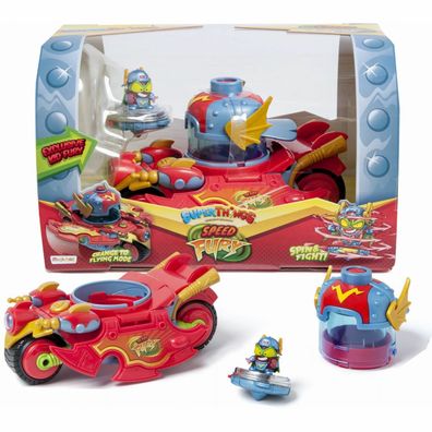 Spielzeug Spielfiguren SuperThings Speed Fury Fahrzeug plus eine Kid Fury Figur