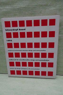 Schwarzkopf Award 1992 Wettbewerb für umweltbewußtes Design & Kommunikation