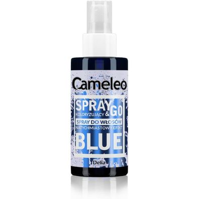 Delia Cosmetics Cameleo Spray & Go Haarfärbespray - BLAU 150ml