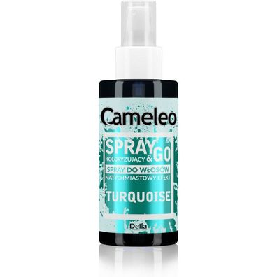 Delia Cosmetics Cameleo Spray & Go Haarfärbespray - Turquoise 150ml