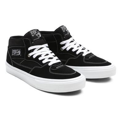 VANS Schuh Skate Half Cab black/ white - Größe: 11,5 / 45