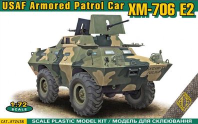 ACE 1:72 ACE72438 XM-706 E2 USAF Armored Patrol Car - NEU