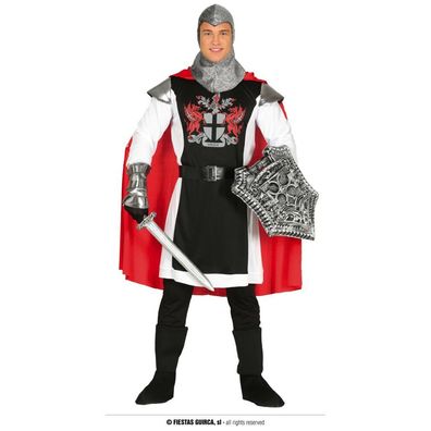 Fiestas GUIRCA Mittelalterlicher Ritter Drachen Kostüm für Herren