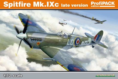 Eduard Plastic Kits 1:72 Spitfire Mk. IXc late version, Profipack