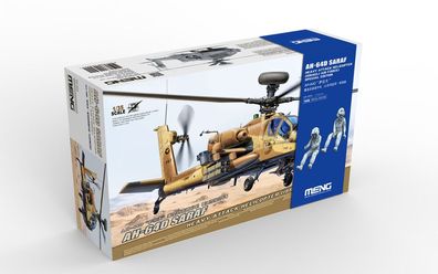 MENG-Model 1:35 QS-005s AH-64D Saraf Heavy Attack Helicopter (Israeli Air Force) Spec