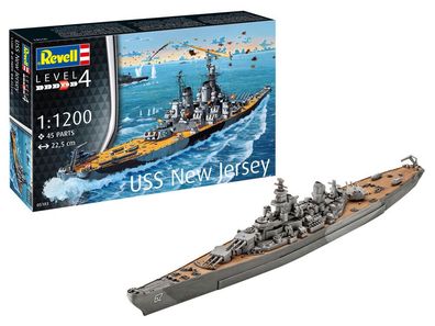 Revell 1:1200 5183 USS New Jersey