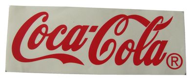 Coca Cola - Aufkleber 24 x 9 cm - Schriftzug