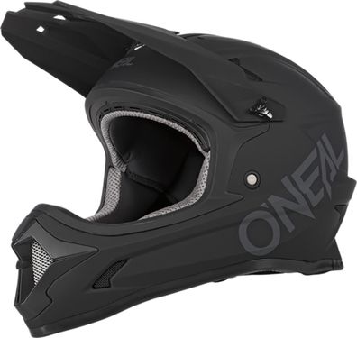 O'NEAL Bike Fullface Helm Sonus Solid Black - Größe: M (48/50 cm)