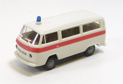 Brekina H0 1/87 VW T2 Bus Polizia o. OVP