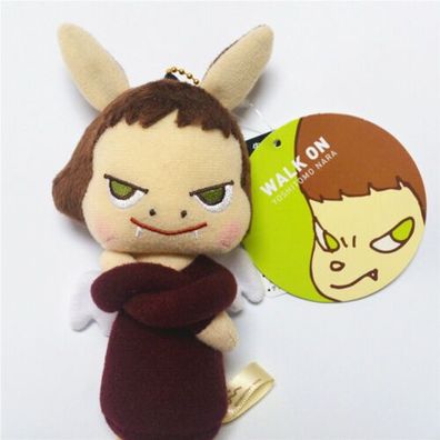Yoshitomo Nara Plüsch Engel Puppe Stofftier Schlüsselan hänger Spielzeug Plüschtiere