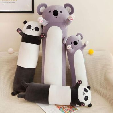 Langes Kissen Pluschtier Panda Koala Spielzeug Geburtstag Weihnachten Wohnkultur Kis