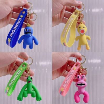 Roblox Rainbow Friends Schlüsselanhänger PVC Plüsch Plüschtiere Spielzeug /