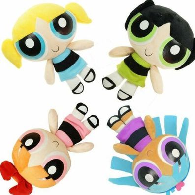 Cartoon Powerpuff Girl Puppe Das 1999er Network Plüsch spielzeug Set Plüschtiere/