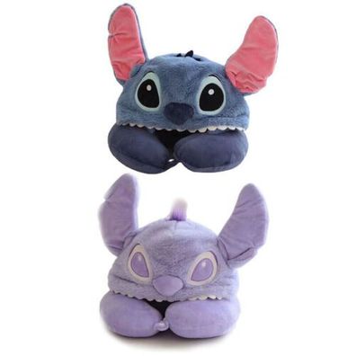 Lilo Stitch U förmiges Nacken kissen Plüsch puppe gefülltes Plüschtiere Spielzeug/