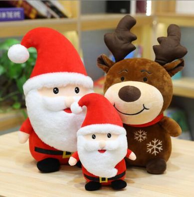 Weihnachtsmann Puppe Ornamente Plüsch Plüschtiere Spielzeug