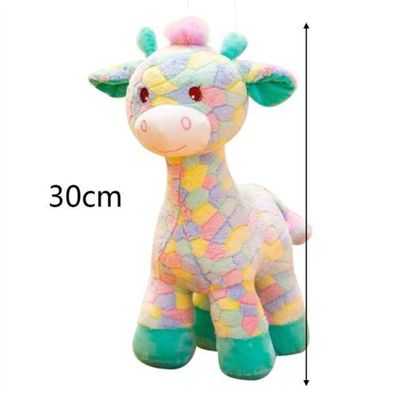 Plüsch Giraffen puppe Regenbogen Giraffen Plüschtiere Spielzeug