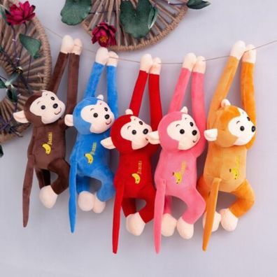 Plüschtier Affen puppe Affen kissen Vorhang Plüsch Plüschtiere Spielzeug