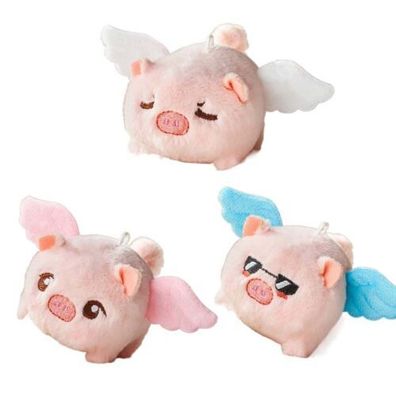 Plüsch fliegendes Schwein Ziehseil schüttelnder Plüschtiere Spielzeug