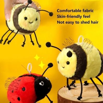 Marienkafer Biene Plüschtiere realistisches Plüsch Spielzeug