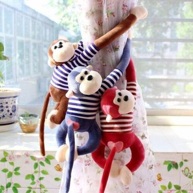 Tierpuppe Wohndekoration langer Arm Affe Stofftier Plüsch Spielzeug Plüschtiere