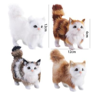 Puppen Simulations Plüschtier Katze Tier Plüschpuppe Spielzeug