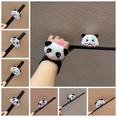 Panda Ring Schlagarmbander Tierarmband Plüschtiere Plüsch Spielzeug Kuscheltiere