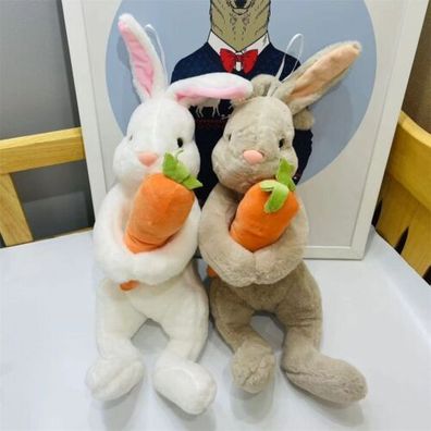 Sitzender Hase Stofftier Kaninchen Puppe umarmen Plüschtiere Plüsch Spielzeug