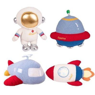 Spielzeug Astronauten Plüschtiere Raum Thema Stofftier UFO Rakete Plüschpuppe