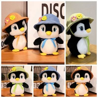 Mit Hut Pinguin mit Hut Plüschtiere Plüsch Spielzeug mutze