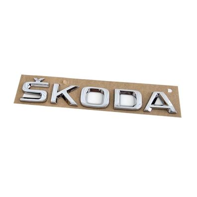 Original Skoda Schriftzug Buchstaben Markenschriftzug Logo Aufkleber 3V08536872ZZ