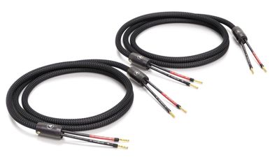 Viablue "SC-2" Silver / HighEnd Speaker-Kabel single-wiring / crimped / Black