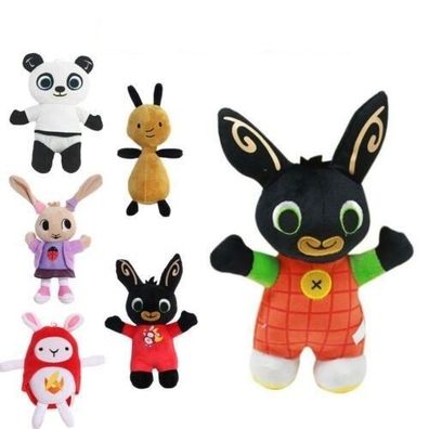 Bing Bunny Coco Sula Flop Pando Hoppity Voosh Pluschpuppe Plüschtiere Spielzeug