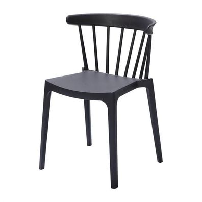 Stühle Windson Polypropylen | anthrazit | 4 Stühle | Kunststoffstühle