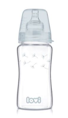 Lovi, Babyflasche 250 ml mit edlem Diamantmuster - Botanic 74/205