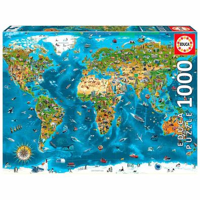 Weltwunder-Puzzle 1000Stück