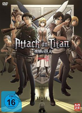 Attack on Titan Staffel 3 (Gesamtausgabe) - - (DVD Video / Anime)