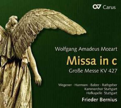 Wolfgang Amadeus Mozart (1756-1791): Messe KV 427 c-moll "Große Messe" - Carus 40093