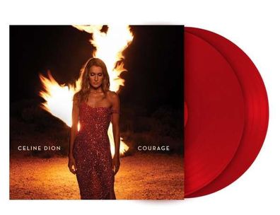 Céline Dion: Courage (Translucent Red Vinyl) - Columbia - (Vinyl / Pop (Vinyl))
