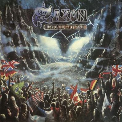 Saxon: Rock The Nations (Limited Edition) (Tri-Colour Vinyl) - - (LP / R)
