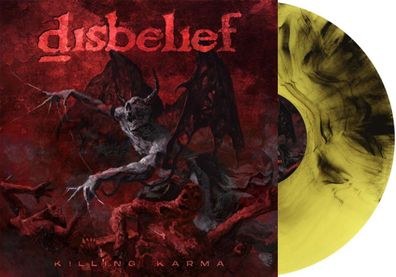 Disbelief: Killing Karma (Limited Edition) (Fire Marbled Vinyl)