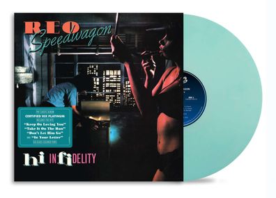 REO Speedwagon: Hi Infidelity (remastered) (Sea Glass Vinyl)