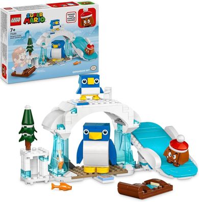 LEGO Super Mario Schneeabenteuer mit Familie Pinguin – Erweiterungsset, Kinder