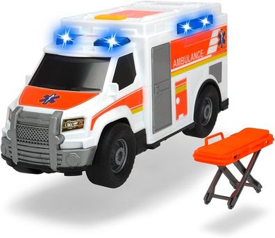 Dickie Toys 203306002 Medical Responder, Rettungswagen, Spielzeugauto Kinder