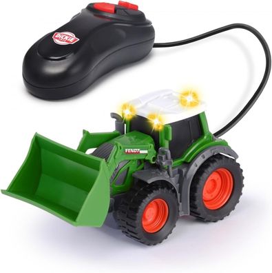 Dickie Toys - Fendt Spielzeug-Traktor - (14 cm) mit Kabelfernsteuerung, Kinder