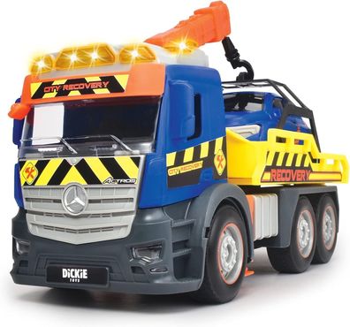 Dickie Toys Action Truck Recovery Abschleppwagen inkl. Auto, Spielzeug Auto