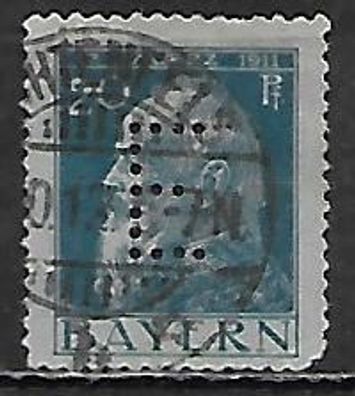 Altdeutschland Bayern Dienstmarke gestempelt Michel-Nummer 9