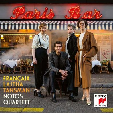 Jean Francaix (1912-1997) - Notos Quartett - Paris Bar - - (CD / N)
