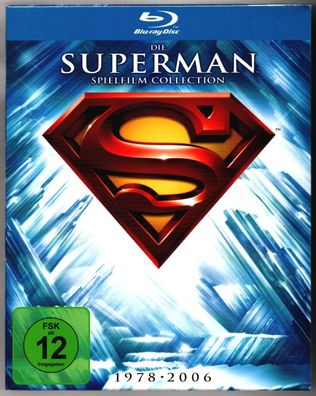 Die Supermann Spielfilm Collection 1978-2006 - 5 Disc Bluray Set - OVP