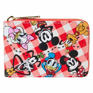 Loungefly Disney Mickey & Friends Picknick-Decke Akkordeon Brieftasche
